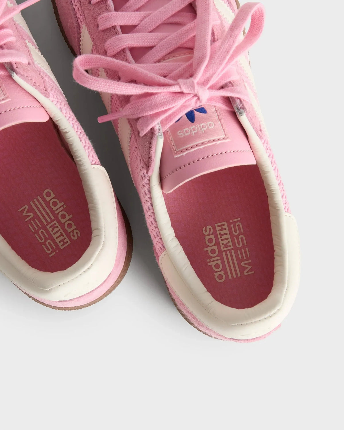 Overkicks - Adidas Handball Spezial Kith x Lionel Messi Light Pink (KH8486) - imagen 4