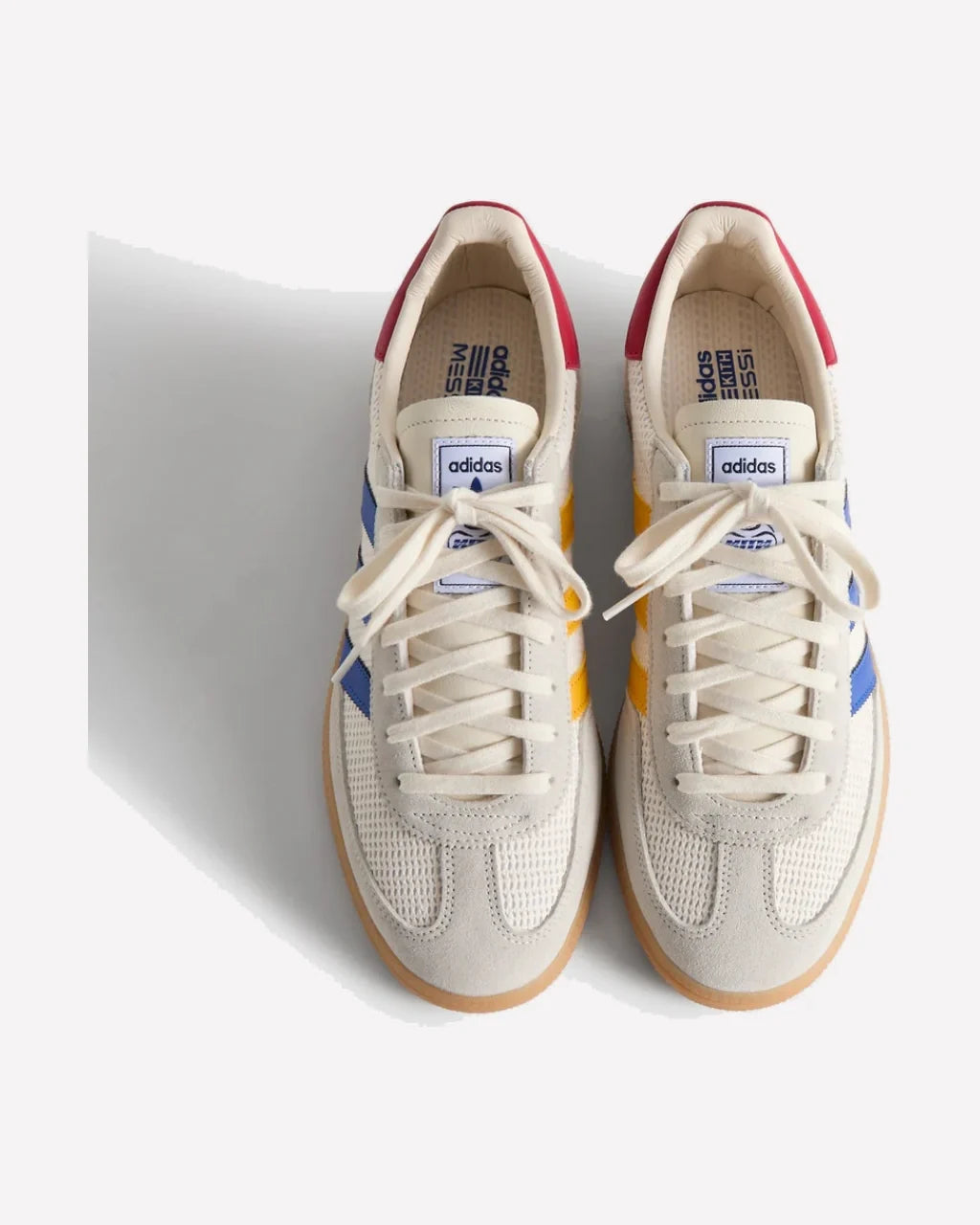 Overkicks - Adidas Handball Spezial Kith x Lionel Messi White Collegiate Royal (KJ2712) - imagen 2