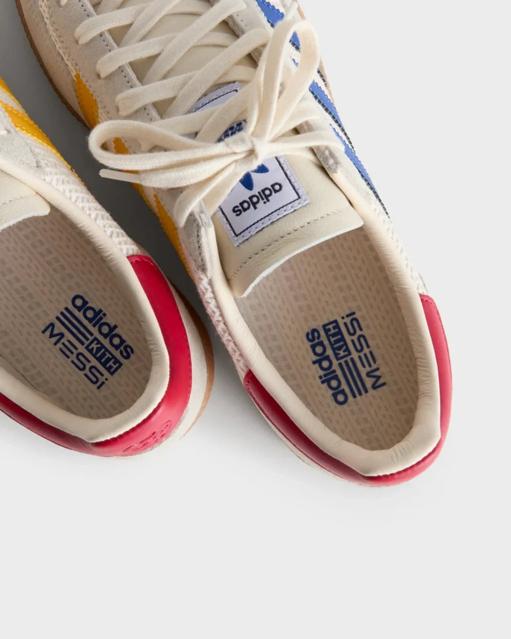 Overkicks - Adidas Handball Spezial Kith x Lionel Messi White Collegiate Royal (KJ2712) - imagen 4