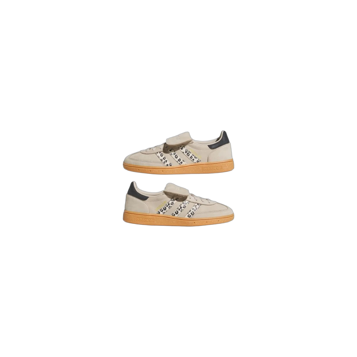 Overkicks - Adidas Handball Spezial LT Leopard Print Wonder Beige (JR4881) - detalle lateral interior