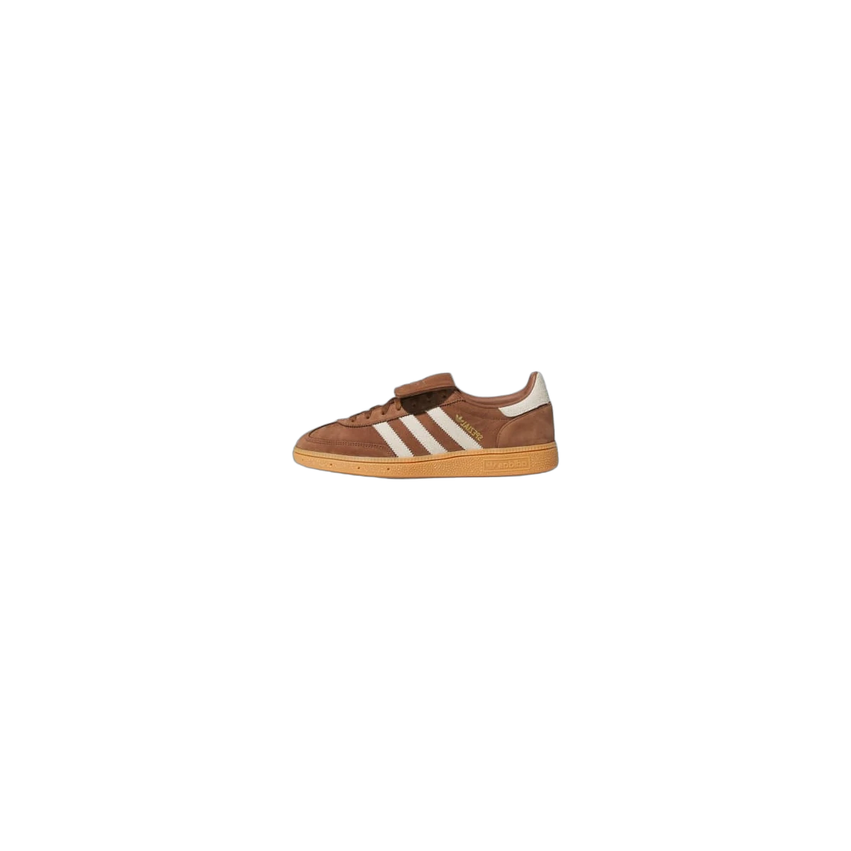 Overkicks - Adidas Handball Spezial LT Preloved Brown Cream White (JR4879) - vista lateral