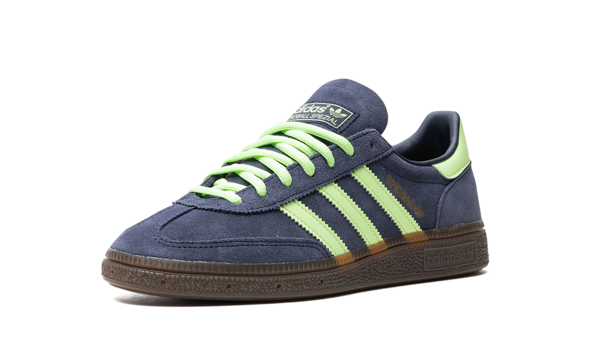 Overkicks - Adidas Handball Spezial Legend Ink Green Spark (IH7497) - detalle suela