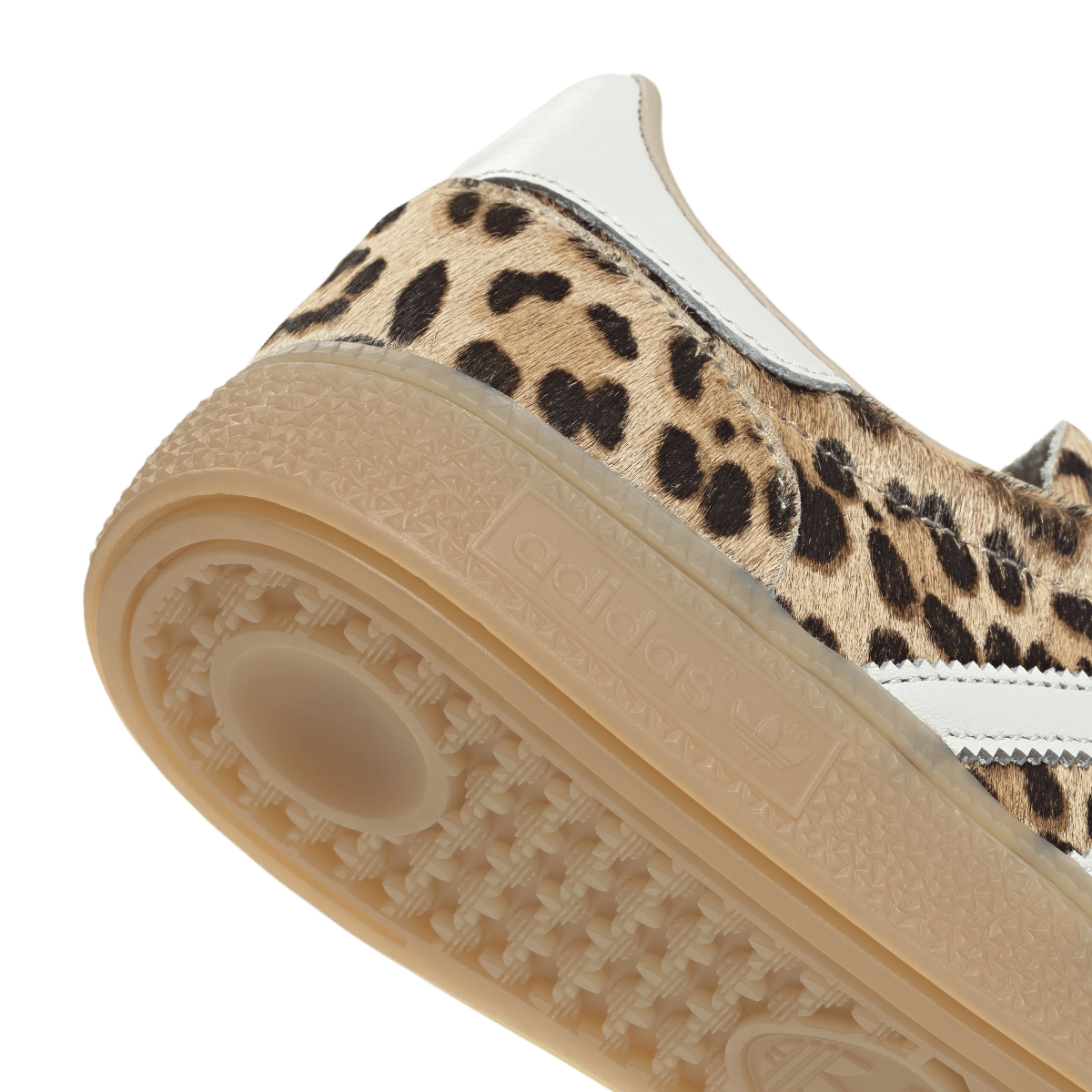 Overkicks - Adidas Handball Spezial Leopard Magic Beige (KI6678) - detalle lateral interior