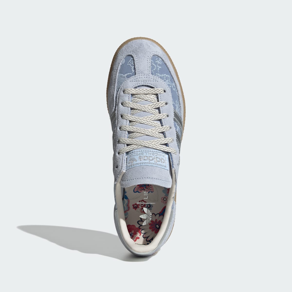 Overkicks - Adidas Handball Spezial Liberty London Delft Blue (IH4505) - detalle suela