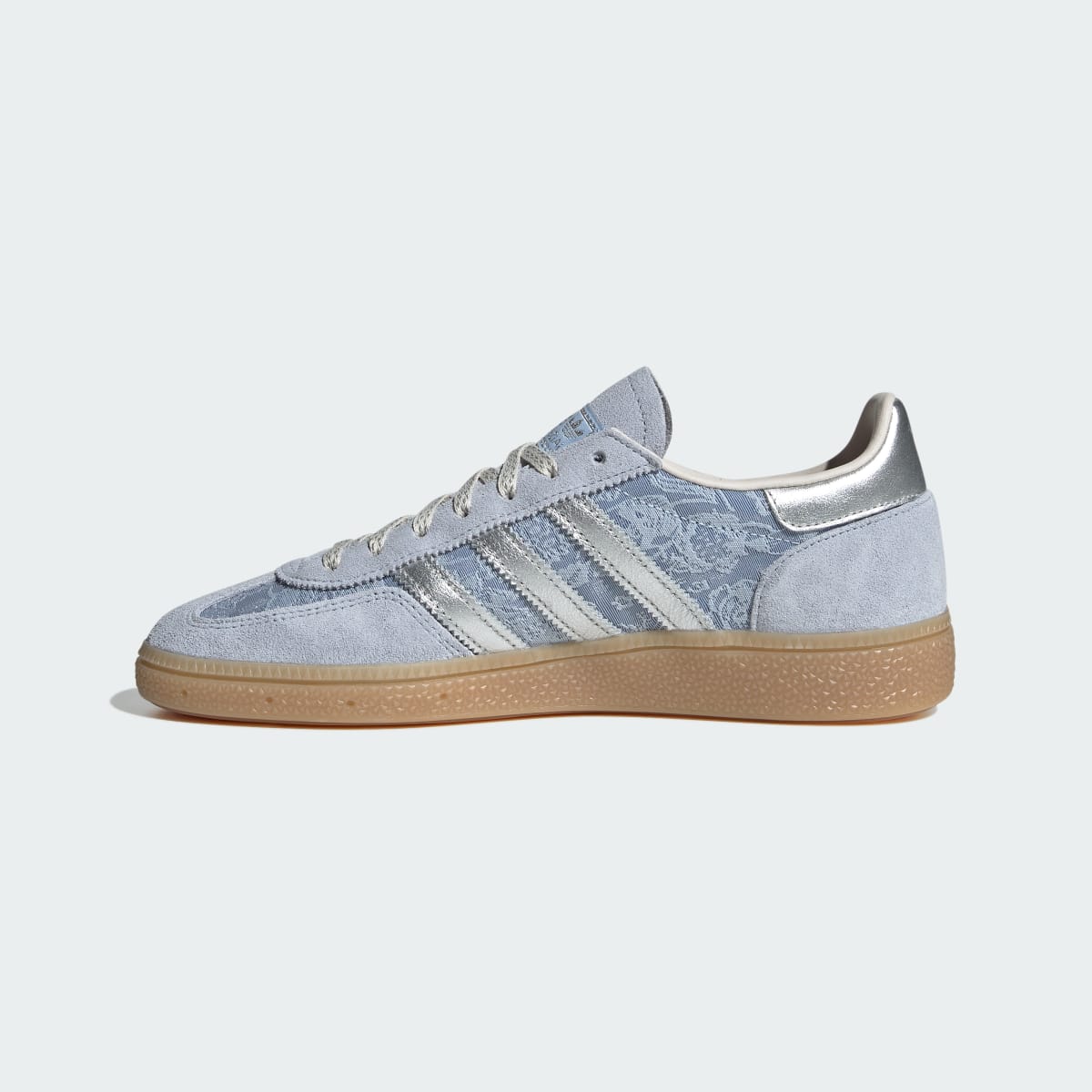Overkicks - Adidas Handball Spezial Liberty London Delft Blue (IH4505) - detalle lateral interior