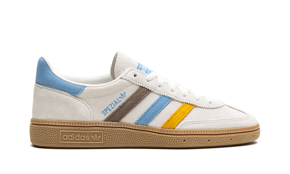 Overkicks - Adidas Handball Spezial Light Blue Earth Strata (IG1975) - detalle talón