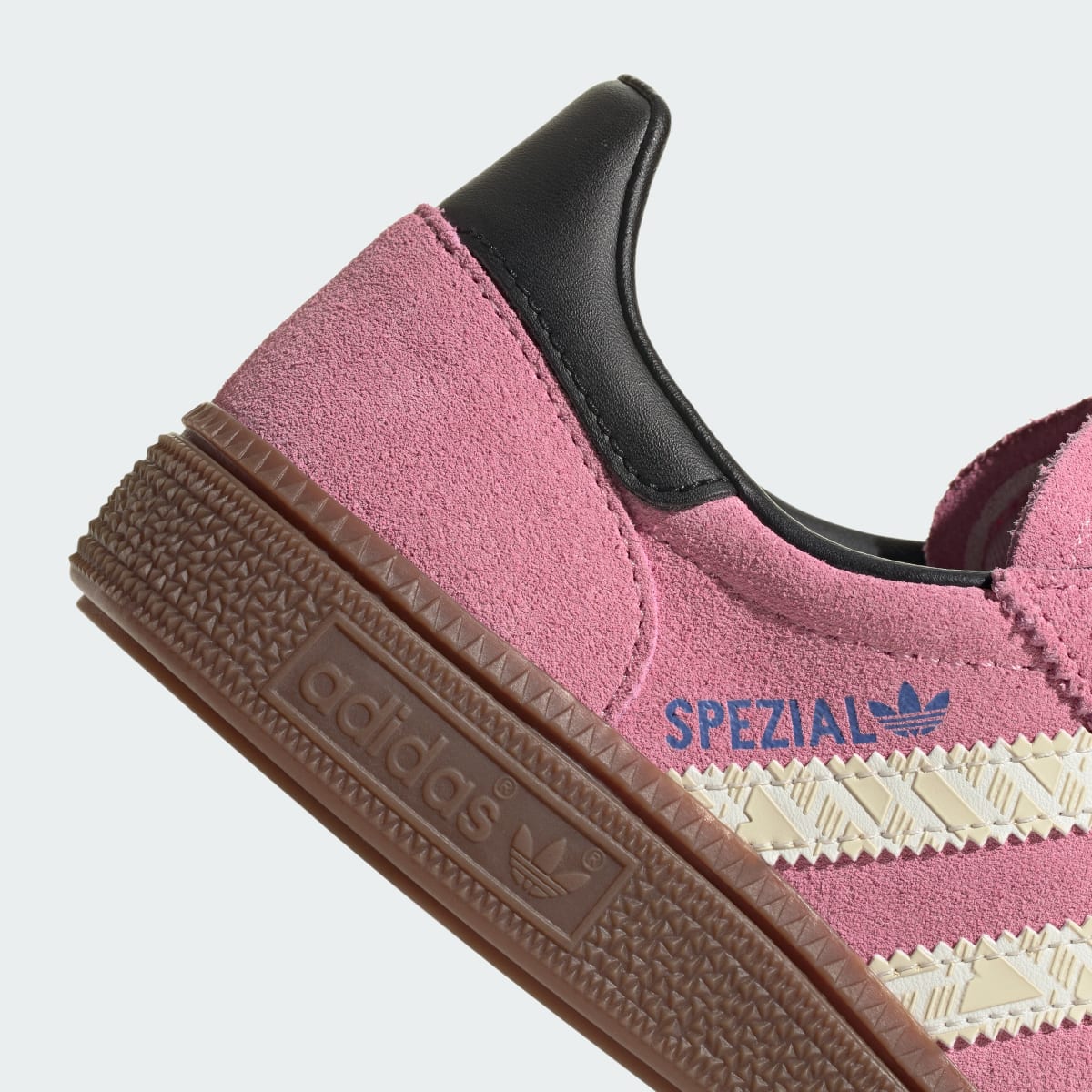 Overkicks - Adidas Handball Spezial Light Pink Black (JP9564) - detalle