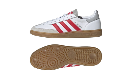 Overkicks - Adidas Handball Spezial Liverpool FC White Strawberry Red (KI5241) - vista lateral