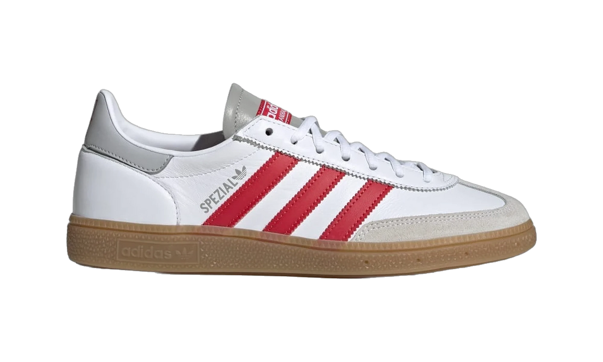 Overkicks - Adidas Handball Spezial Liverpool FC White Strawberry Red (KI5241) - vista trasera