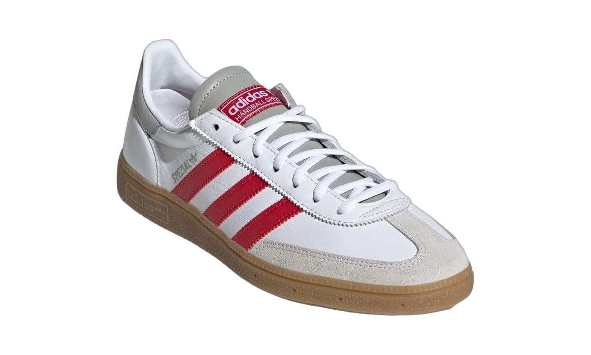 Overkicks - Adidas Handball Spezial Liverpool FC White Strawberry Red (KI5241) - vista superior