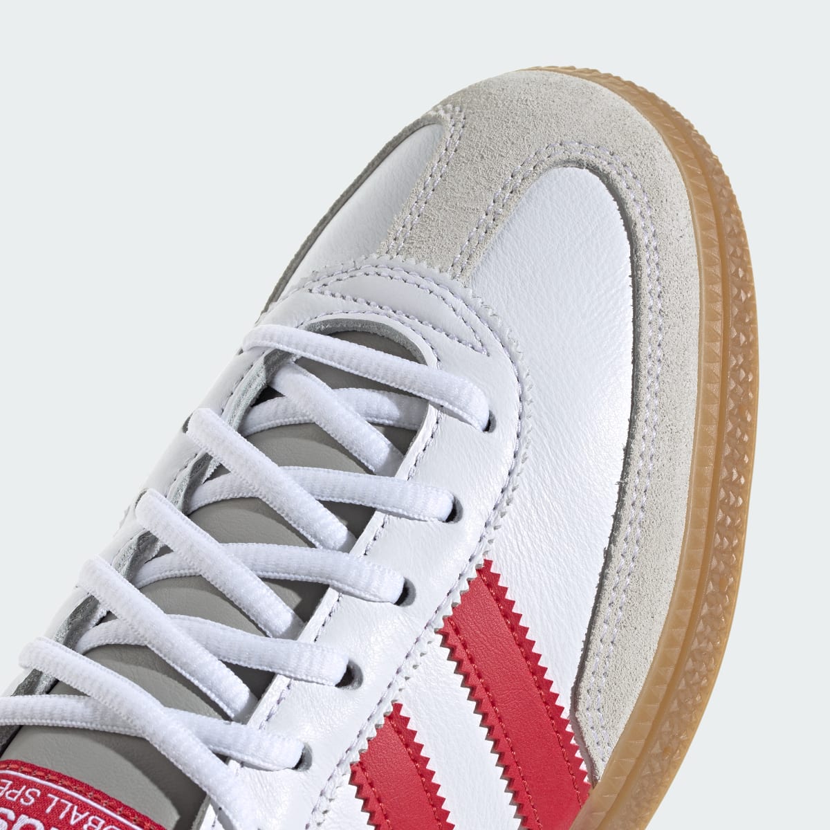Overkicks - Adidas Handball Spezial Liverpool FC White Strawberry Red (KI5241) - detalle