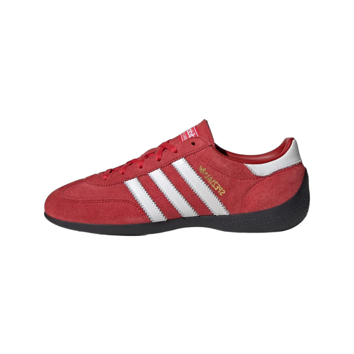 Overkicks - Adidas Handball Spezial Lo Pro Better Scarlet White (KJ3626) - vista lateral