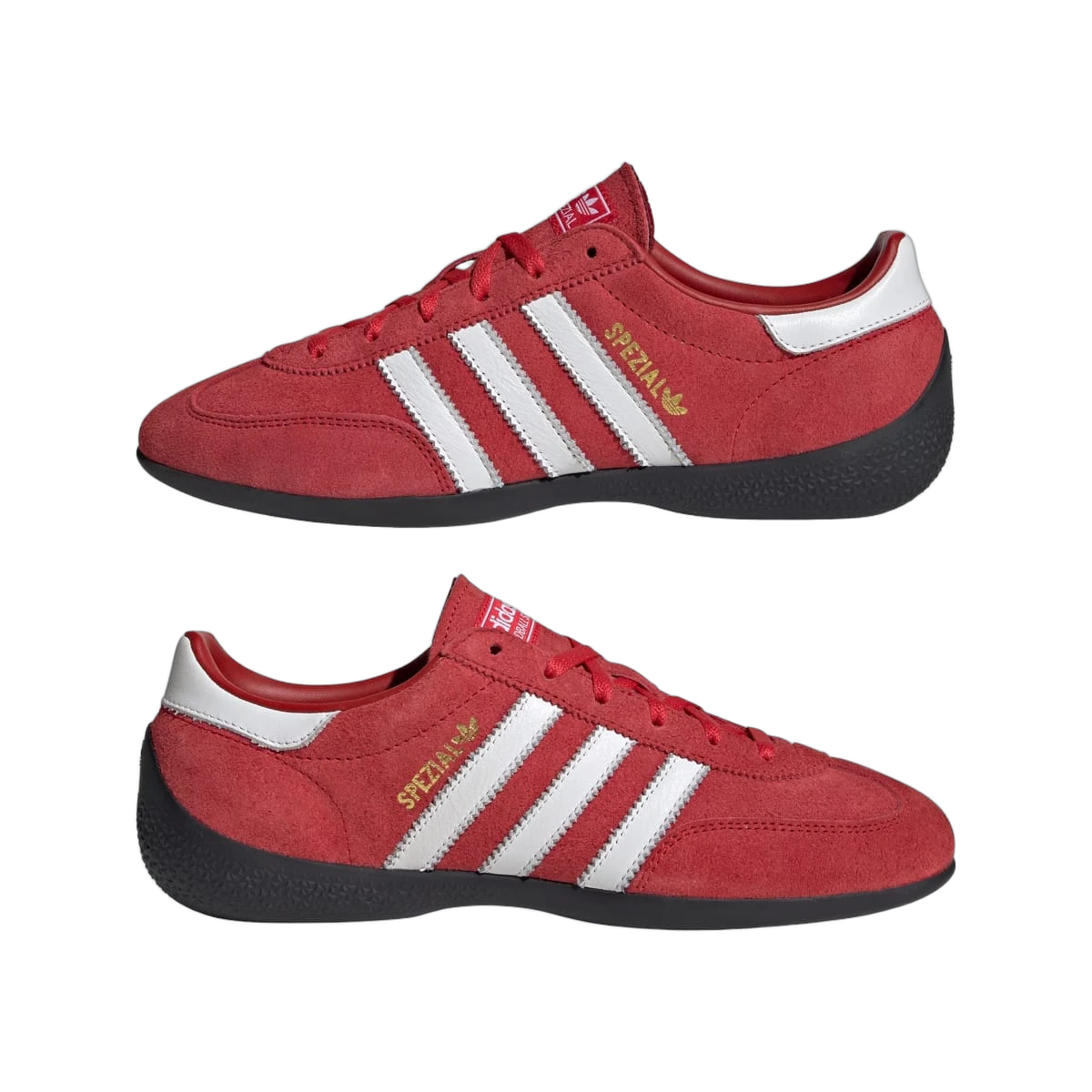 Overkicks - Adidas Handball Spezial Lo Pro Better Scarlet White (KJ3626) - detalle lateral interior
