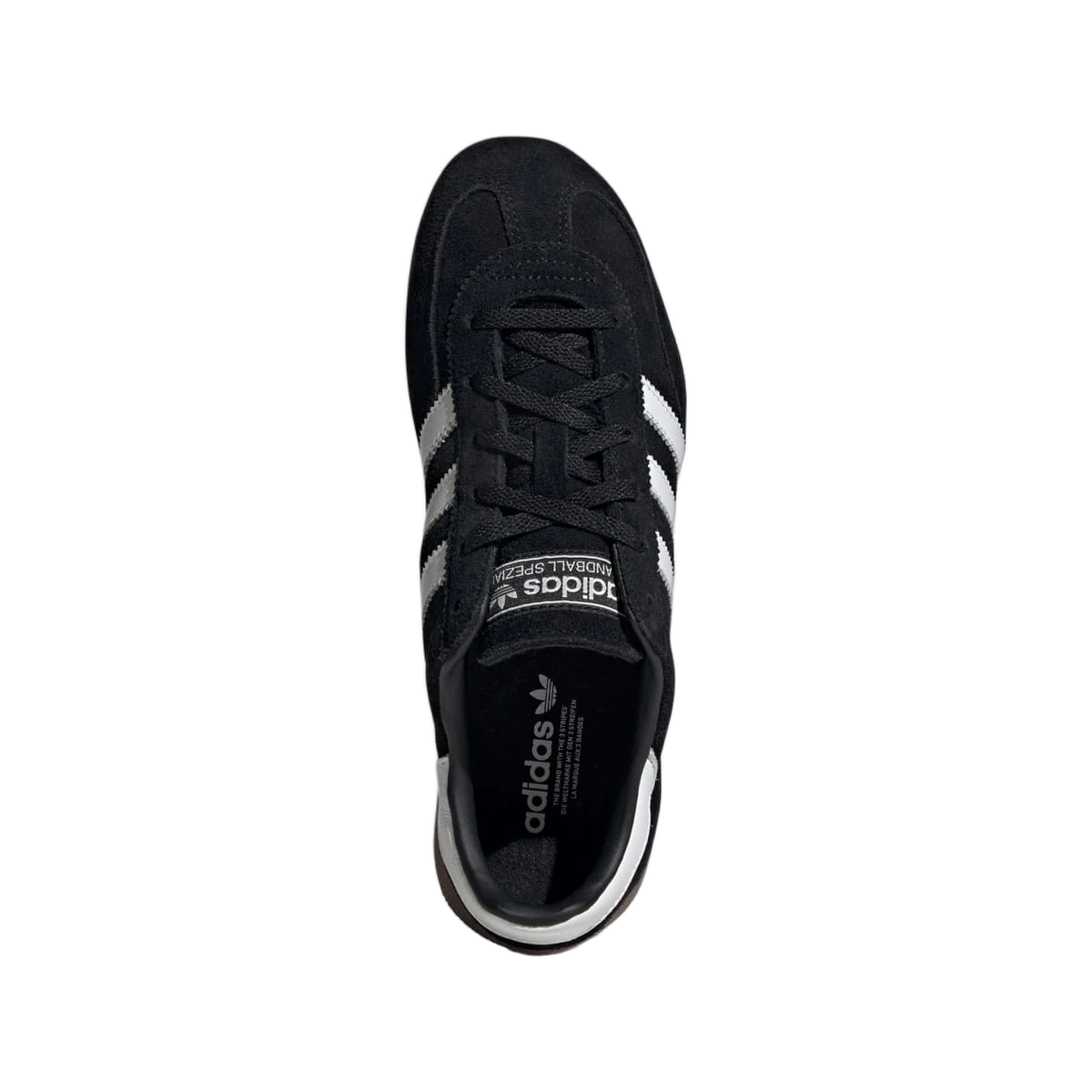 Overkicks - Adidas Handball Spezial Lo Pro Black White (KJ3629) - vista trasera