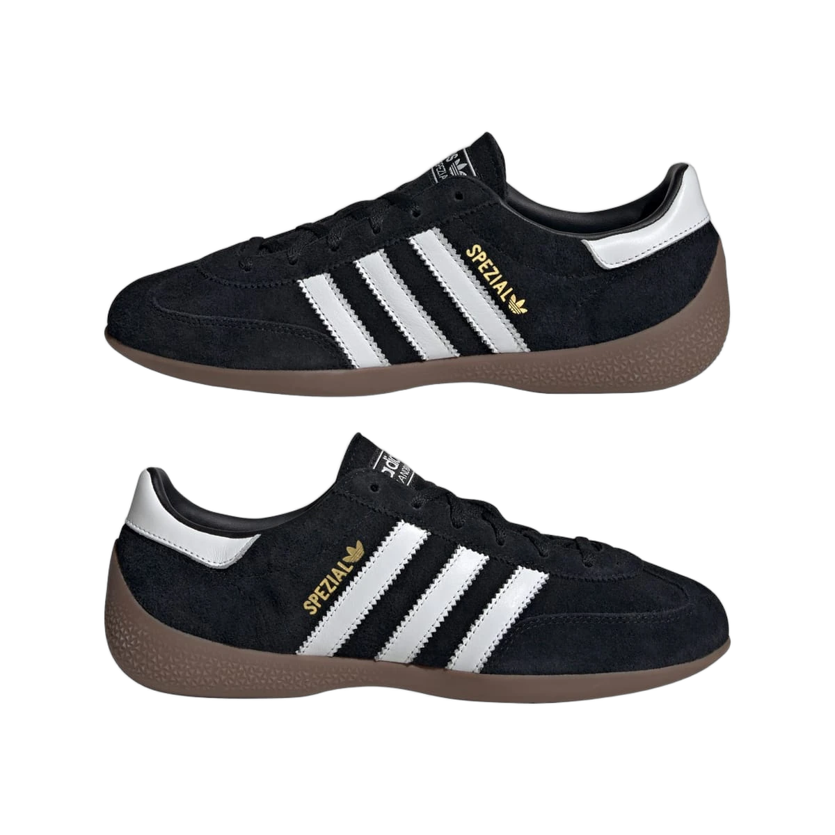 Overkicks - Adidas Handball Spezial Lo Pro Black White (KJ3629) - detalle lateral interior