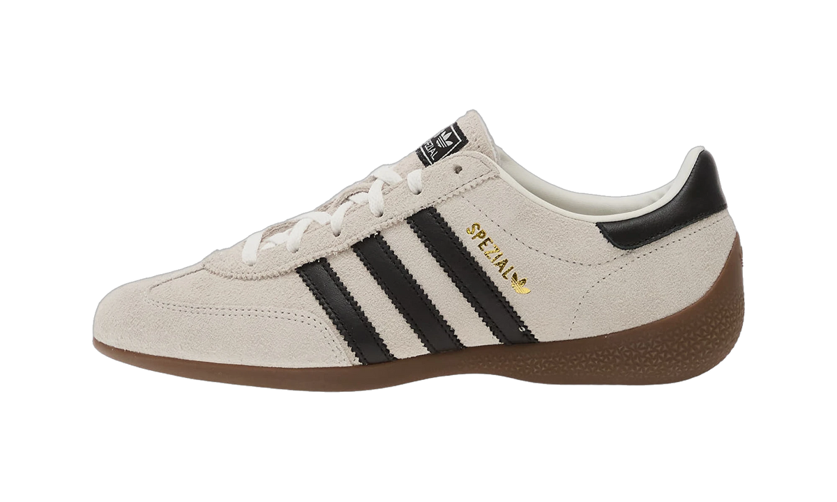 Overkicks - Adidas Handball Spezial Lo Pro White Core Black (KJ3628) - vista lateral