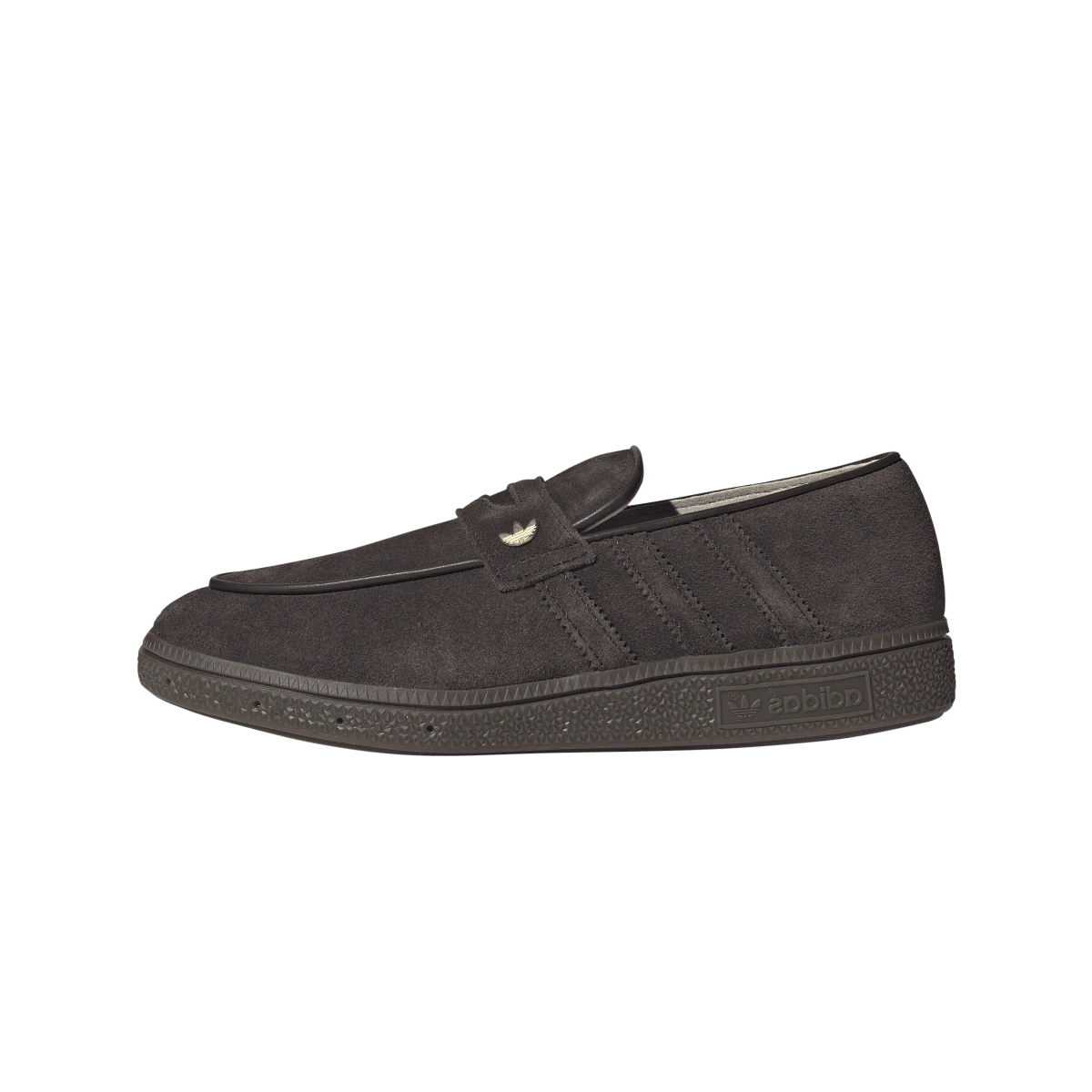 Overkicks - Adidas Handball Spezial Loafer Aurora Cocoa Gum (KJ2533) - vista lateral