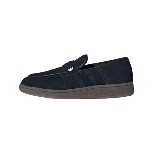 Overkicks - Adidas Handball Spezial Loafer Black Gum (KJ0641) - vista lateral