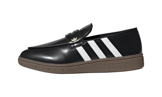 Overkicks - Adidas Handball Spezial Loafer Black White Gum (KK2786) - vista lateral