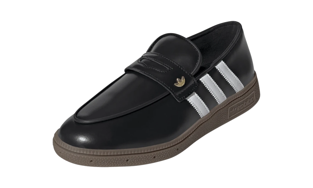 Overkicks - Adidas Handball Spezial Loafer Black White Gum (KK2786) - vista trasera