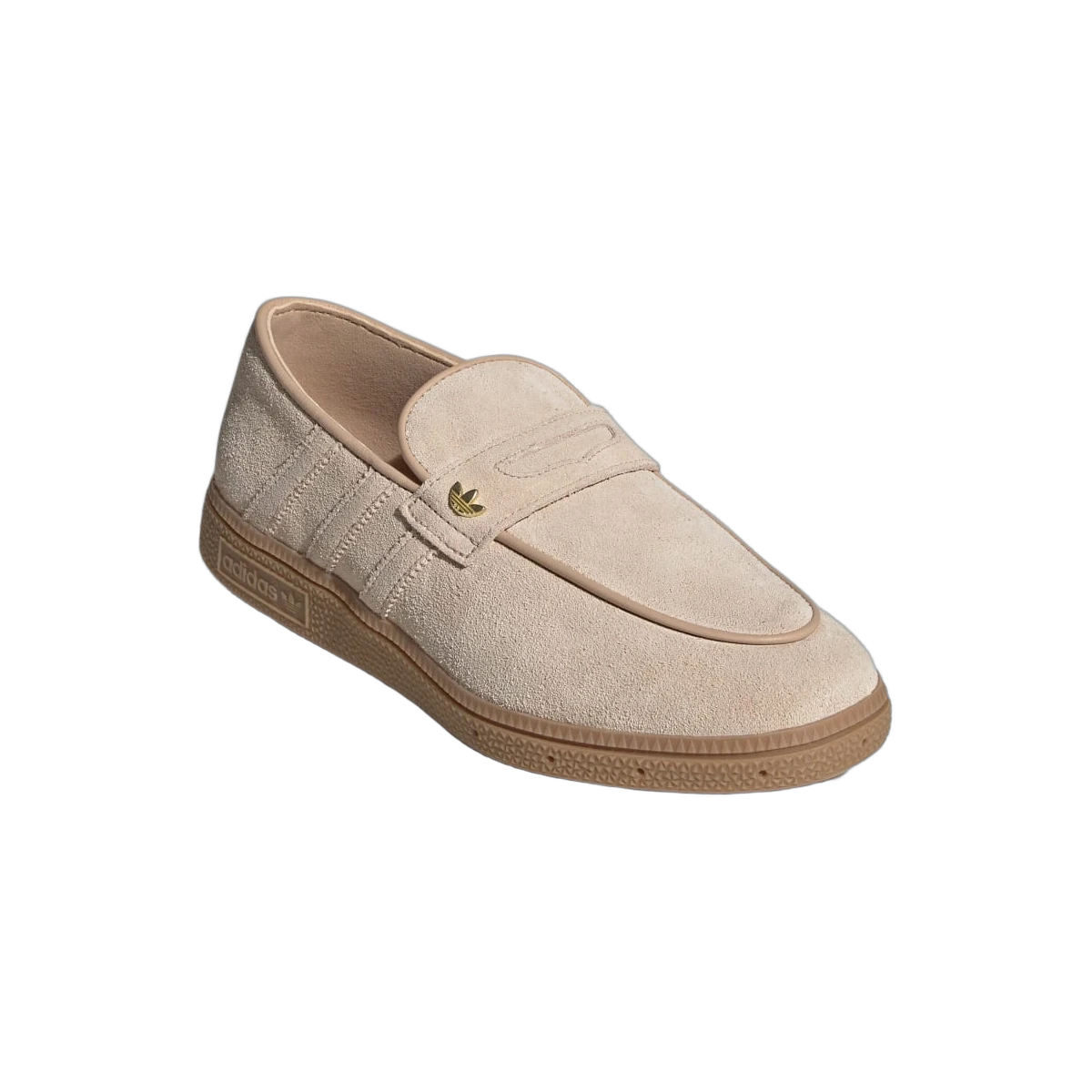 Overkicks - Adidas Handball Spezial Loafer Magic Beige Gum (KJ0639) - detalle suela