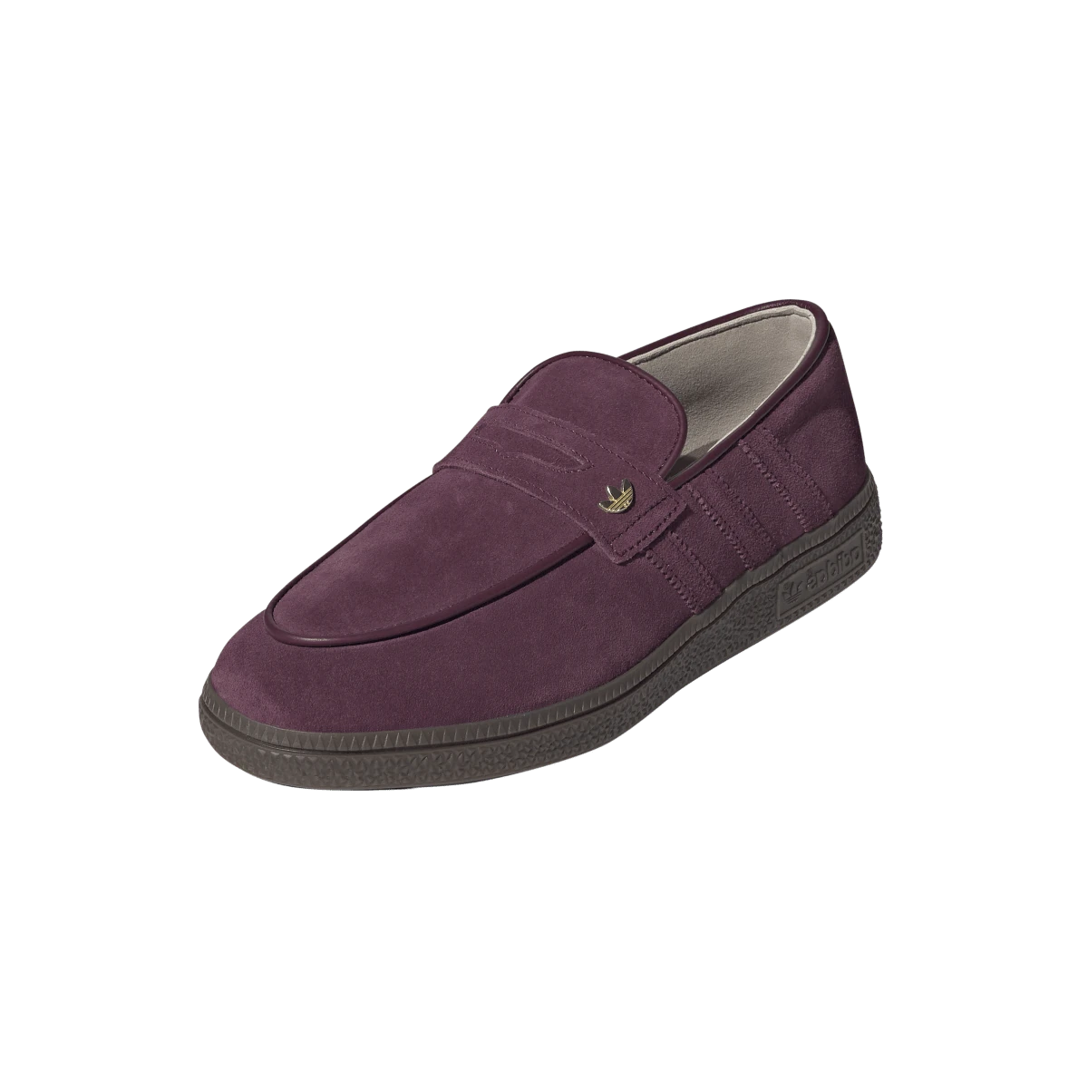 Overkicks - Adidas Handball Spezial Loafer Maroon Gum (KK2780) - vista trasera