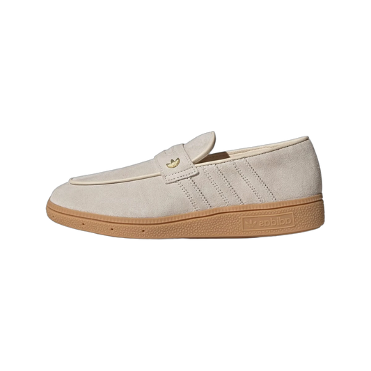 Overkicks - Adidas Handball Spezial Loafer Wonder White Gum (KJ0640) - vista lateral