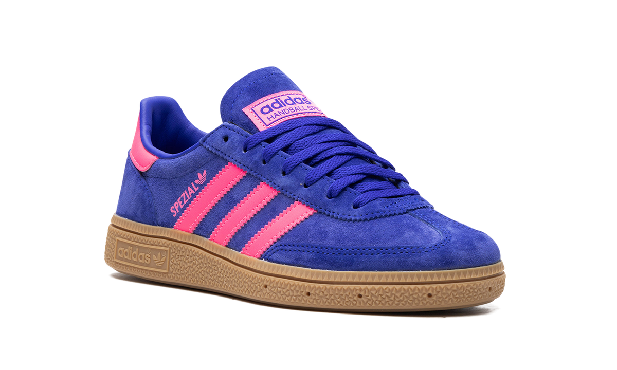 Overkicks - Adidas Handball Spezial Lucid Blue Lucid Pink (IH5373) - detalle lateral interior