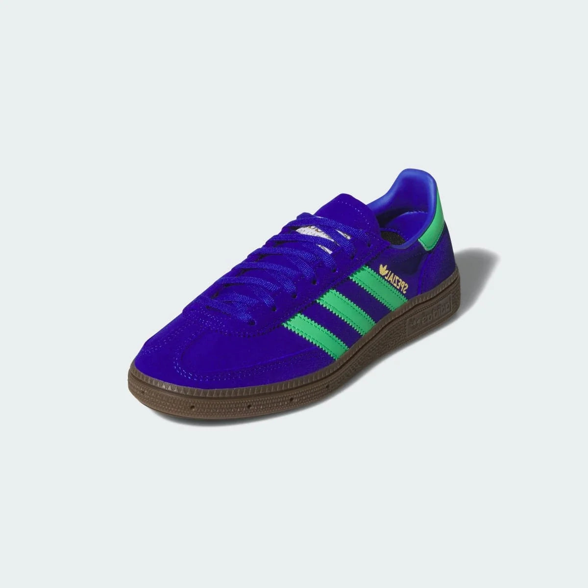 Overkicks - Adidas Handball Spezial Lucid Blue Semi Screaming Green (GS) (JP9555) - imagen 2
