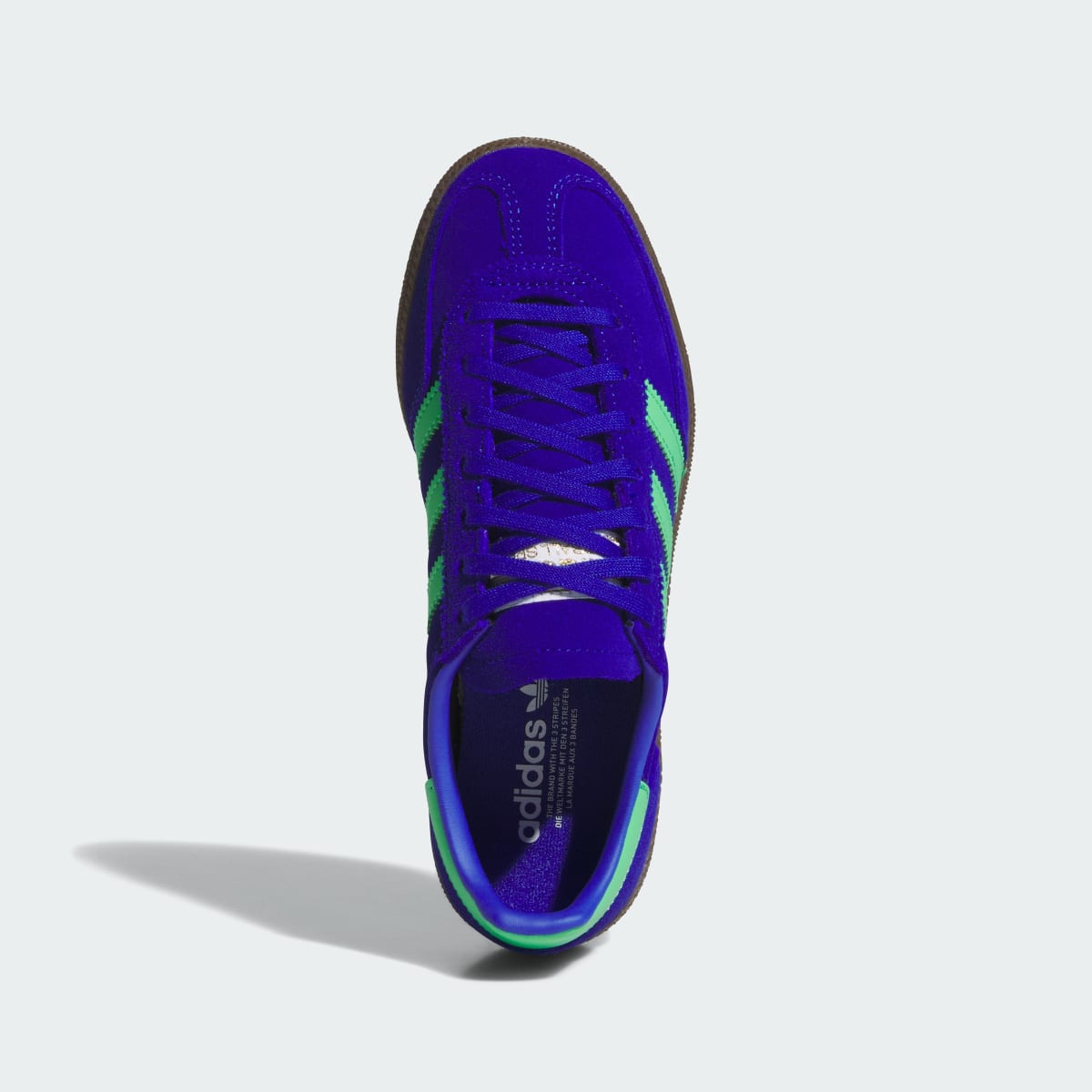 Overkicks - Adidas Handball Spezial Lucid Blue Semi Screaming Green (GS) (JP9555) - imagen 3