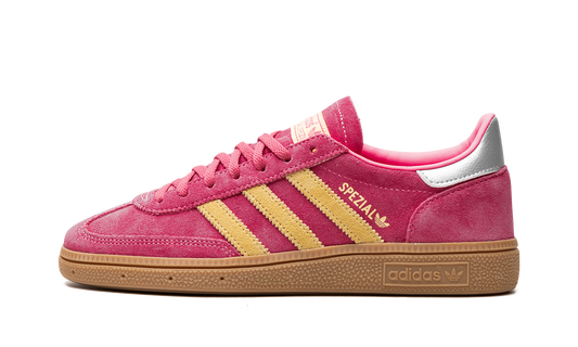 Overkicks - Adidas Handball Spezial Lucid Pink Almost Yellow (JI1407) - vista lateral