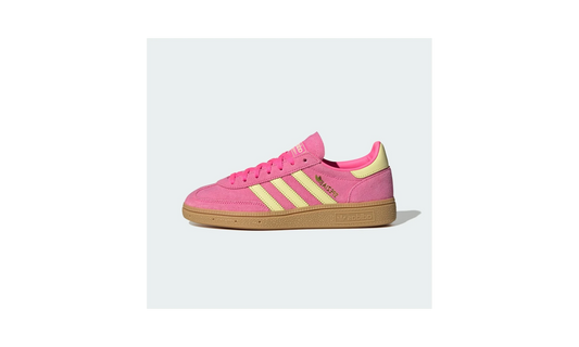 Overkicks - Adidas Handball Spezial Lucid Pink Almost Yellow Gold (IH9213) - vista lateral