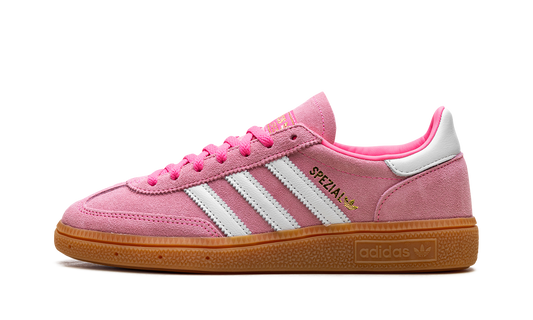 Overkicks - Adidas Handball Spezial Lucid Pink White (JI2654) - vista lateral