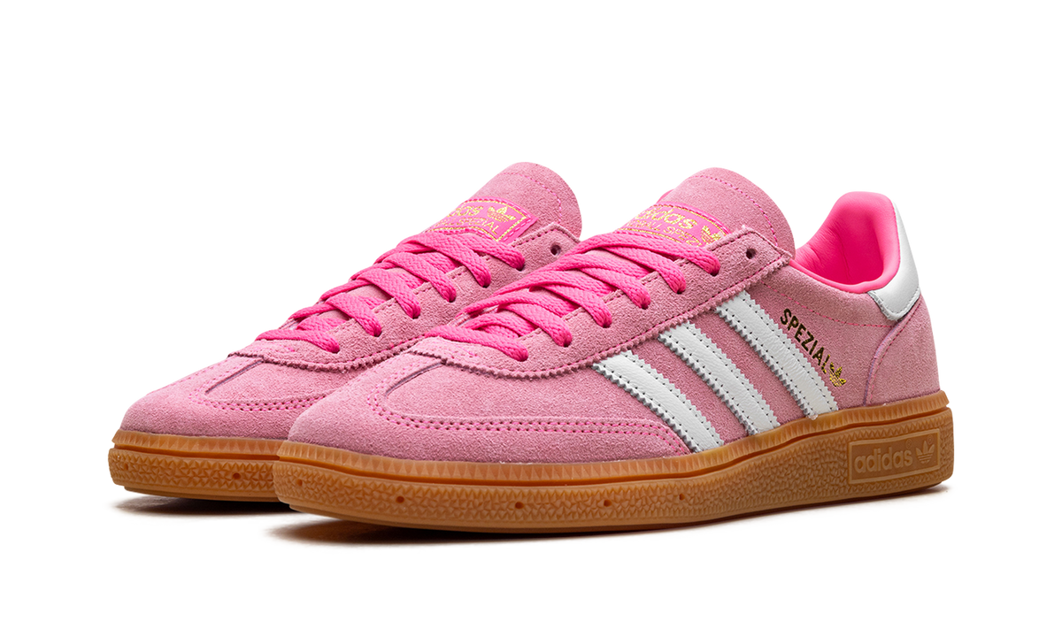 Overkicks - Adidas Handball Spezial Lucid Pink White (JI2654) - vista trasera