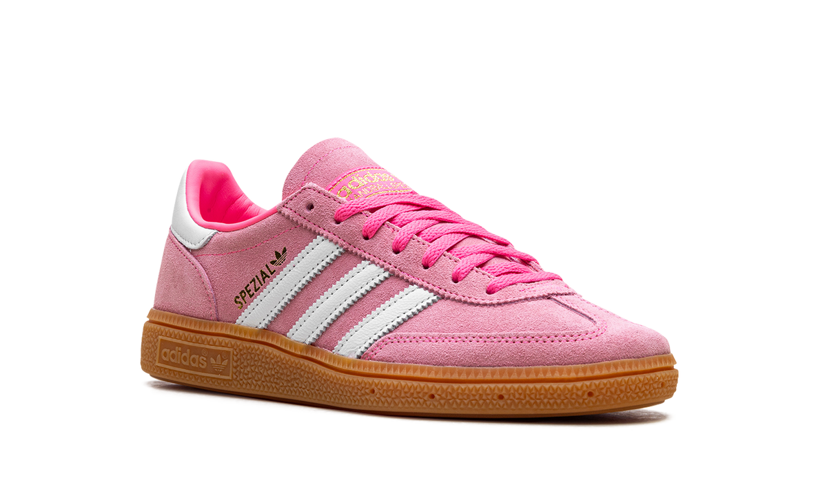 Overkicks - Adidas Handball Spezial Lucid Pink White (JI2654) - detalle lateral interior