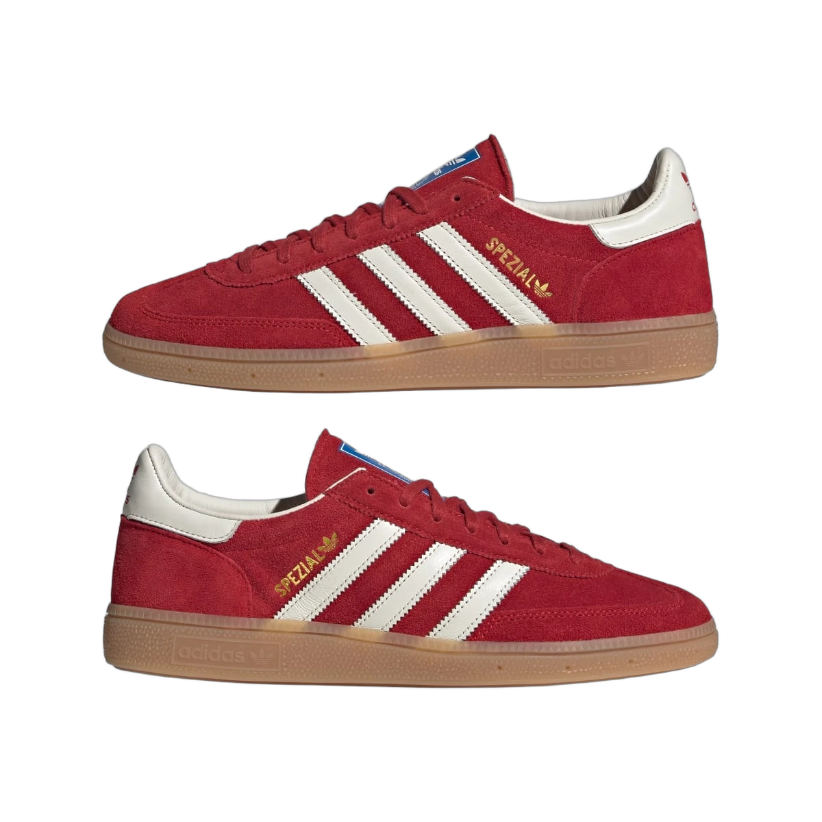 Overkicks - Adidas Handball Spezial Made In Germany Equipment Red (JR9535) - detalle lateral interior