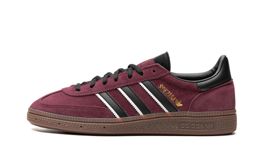 Overkicks - Adidas Handball Spezial Maroon Black Gum (IG6184) - vista lateral