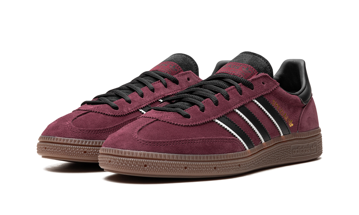 Overkicks - Adidas Handball Spezial Maroon Black Gum (IG6184) - vista trasera