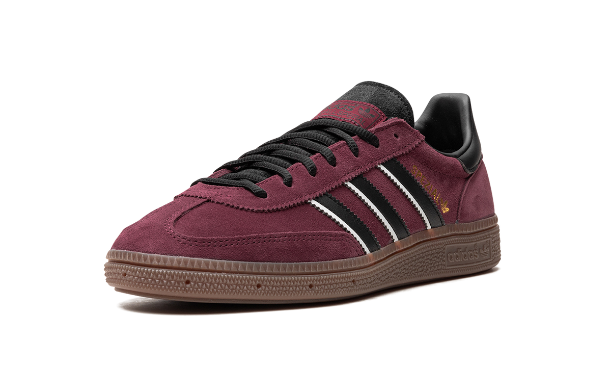Overkicks - Adidas Handball Spezial Maroon Black Gum (IG6184) - detalle suela