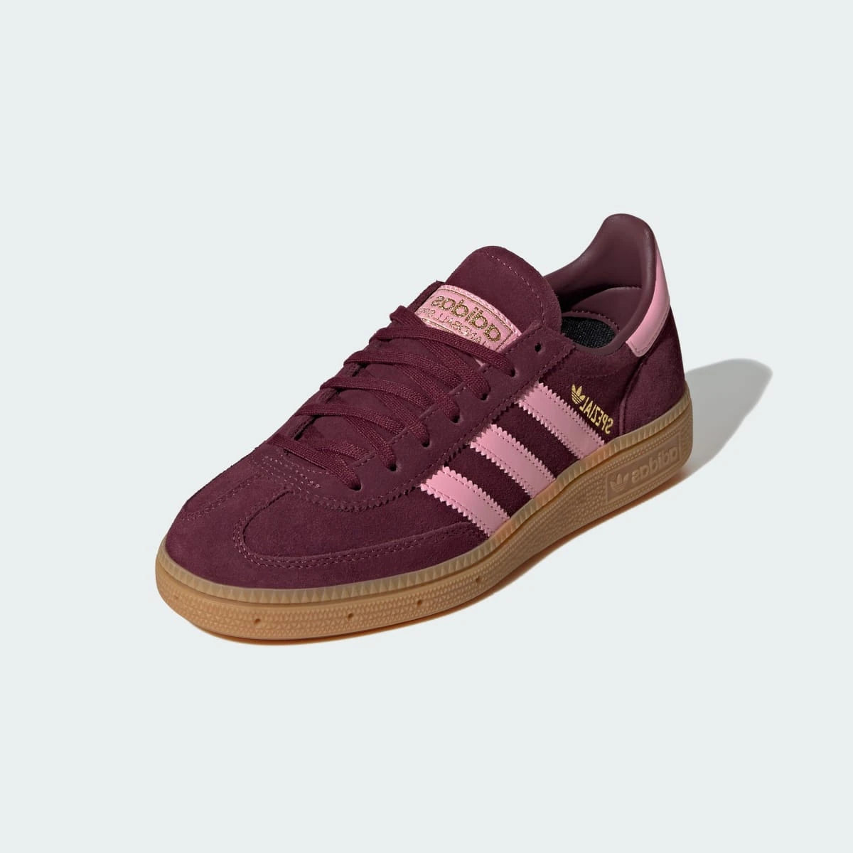 Overkicks - Adidas Handball Spezial Maroon Bliss Pink (KI6804) - vista trasera