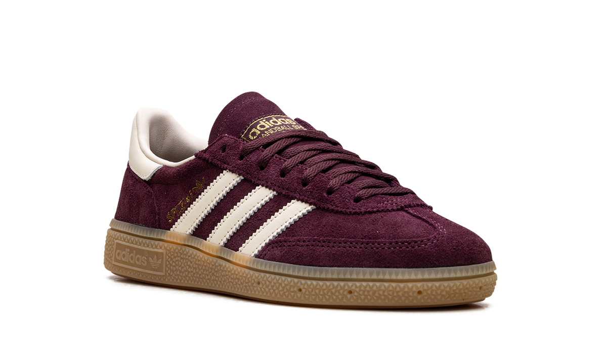 Overkicks - Adidas Handball Spezial Maroon Cream White (JP8726) - detalle lateral interior