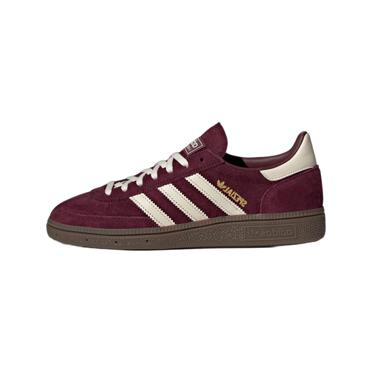 Overkicks - Adidas Handball Spezial Maroon Off White Gum (JQ8753) - vista lateral