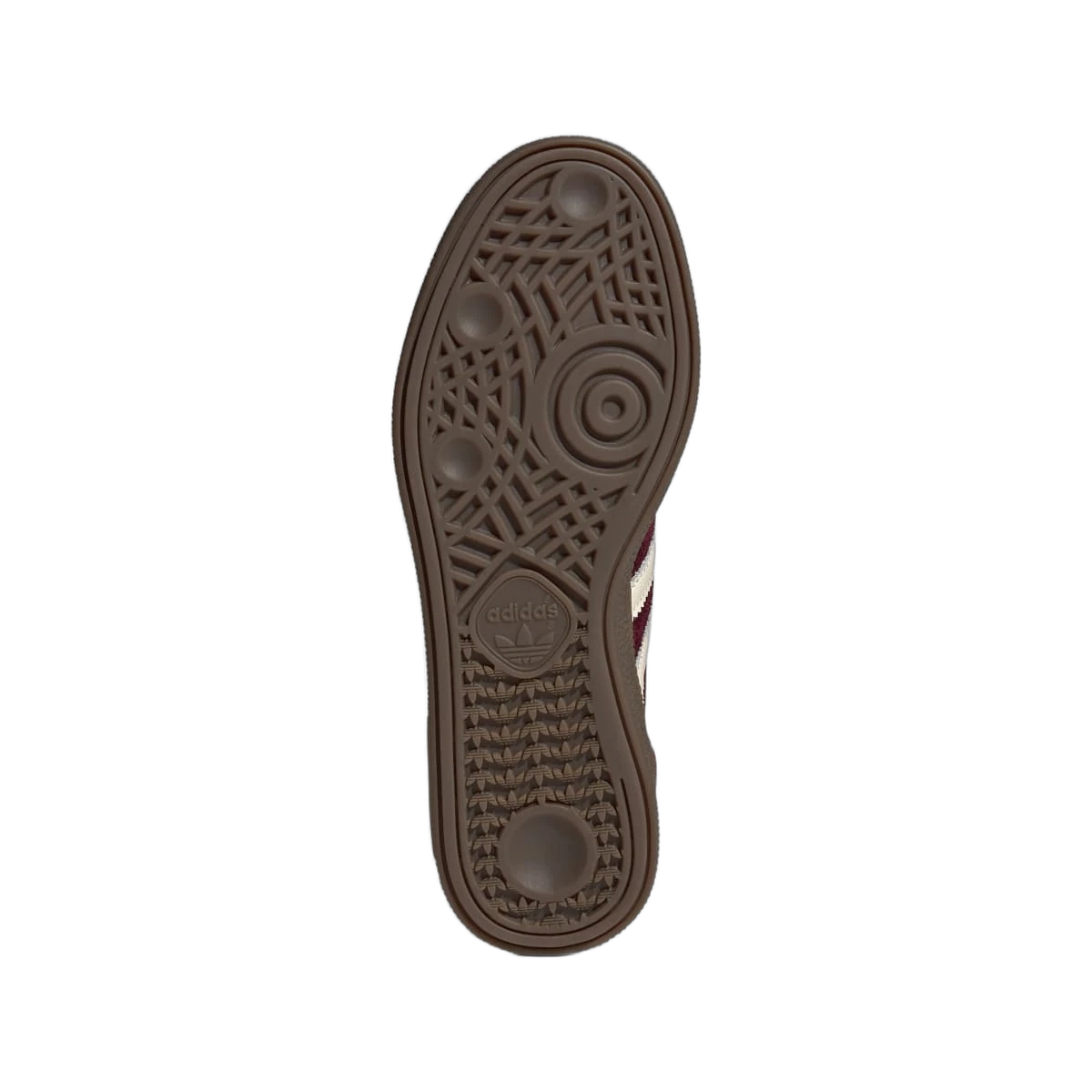 Overkicks - Adidas Handball Spezial Maroon Off White Gum (JQ8753) - par completo