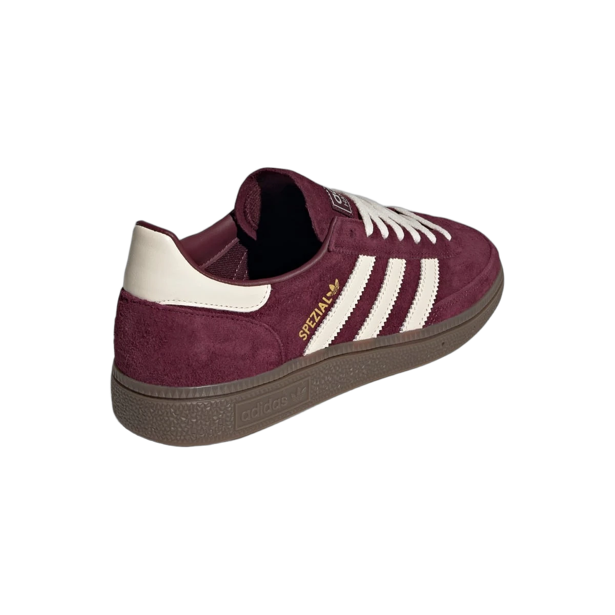 Overkicks - Adidas Handball Spezial Maroon Off White Gum (JQ8753) - vista superior