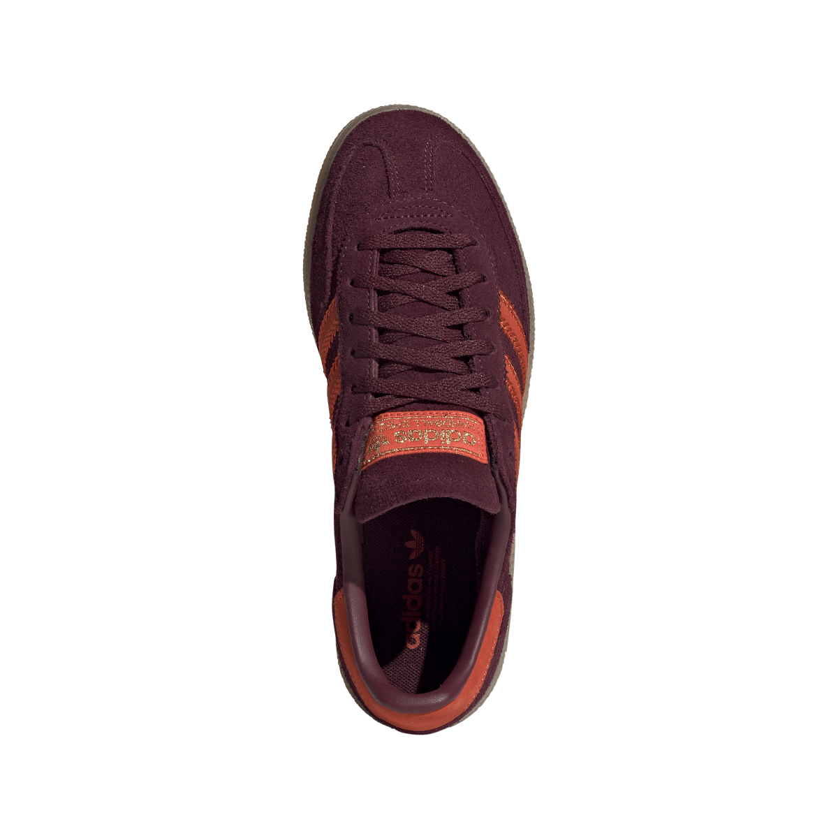 Overkicks - Adidas Handball Spezial Maroon Preloved Red Gum (JR0848) - par completo