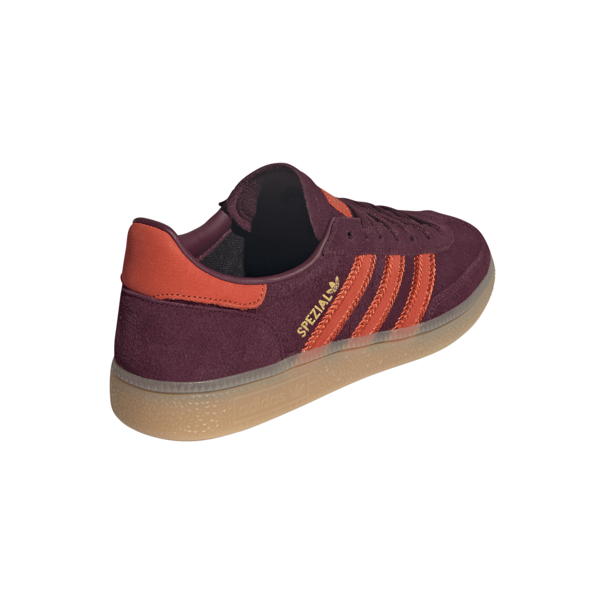 Overkicks - Adidas Handball Spezial Maroon Preloved Red Gum (JR0848) - vista superior