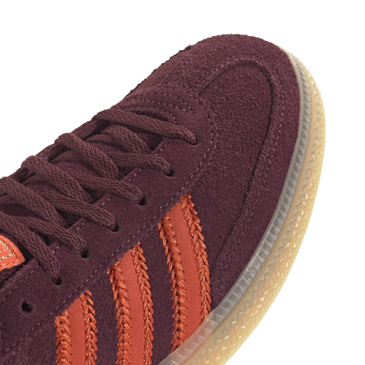 Overkicks - Adidas Handball Spezial Maroon Preloved Red Gum (JR0848) - detalle