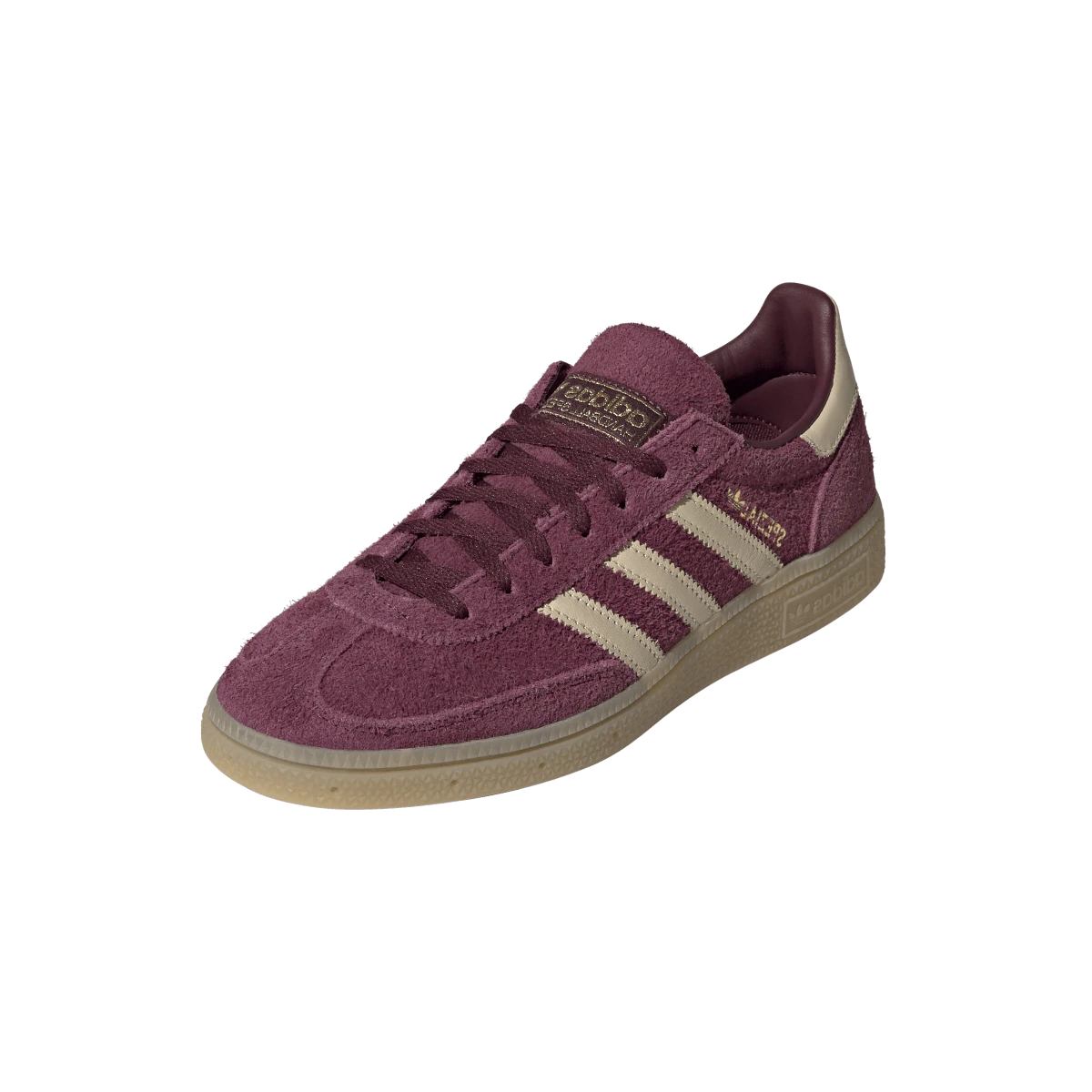 Overkicks - Adidas Handball Spezial Maroon Warm Vanilla (KK0929) - vista trasera