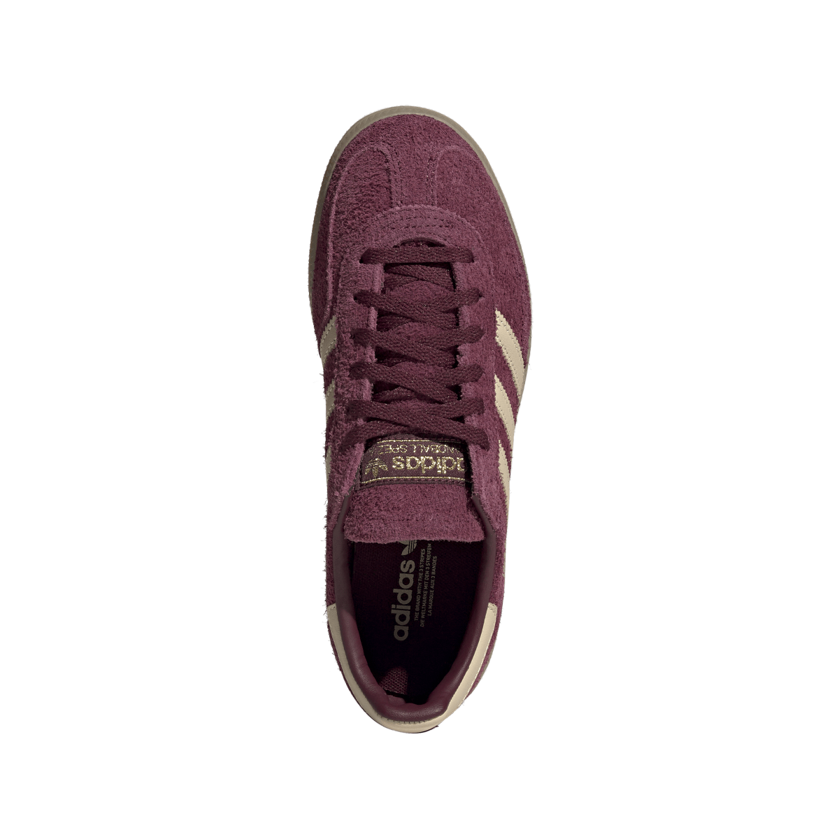 Overkicks - Adidas Handball Spezial Maroon Warm Vanilla (KK0929) - par completo