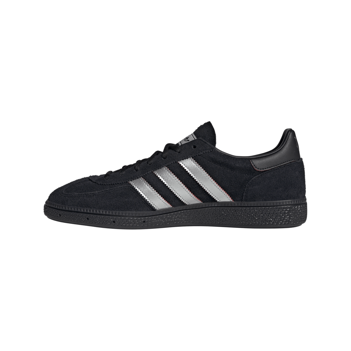 Overkicks - Adidas Handball Spezial Messi Black Silver Metallic (KI4548) - detalle talón